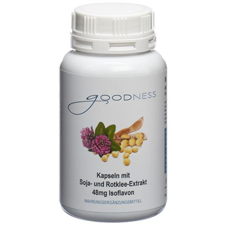 Goodness Soja-Rotklee-Isaflavon Kaps 440 mg Ds 90 Stk