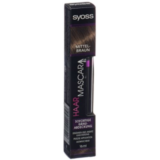 Syoss hair mascara Medium brown 16 ml
