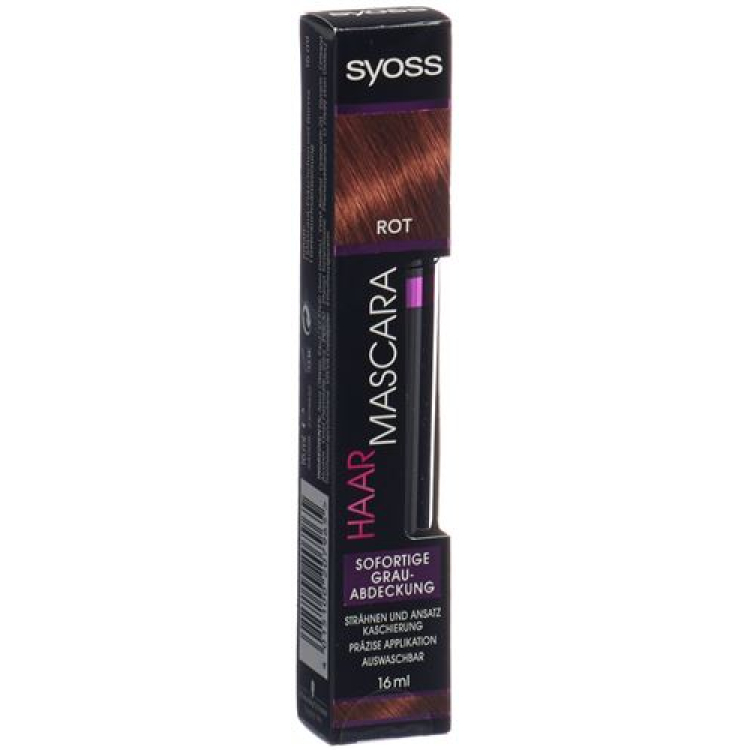 Syoss Hair Mascara Red 16ml