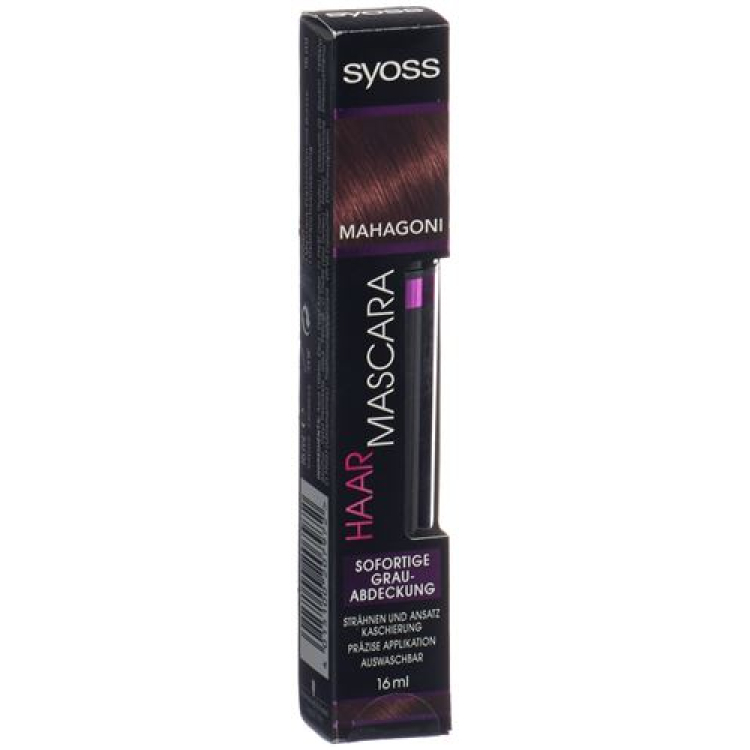 Syoss Haar Mascara Mahagoni 16 ml