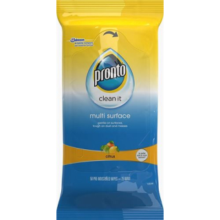 Pronto cleaning wipes bag 25 pcs