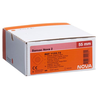 Dansac Nova 2 base plate 55mm 15-47mm 5 pcs