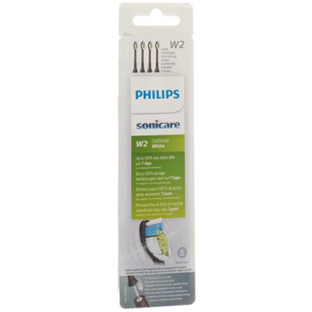 Philips Sonicare Optimal White (črna) Standard BH HX6064 / 11 4 kosi