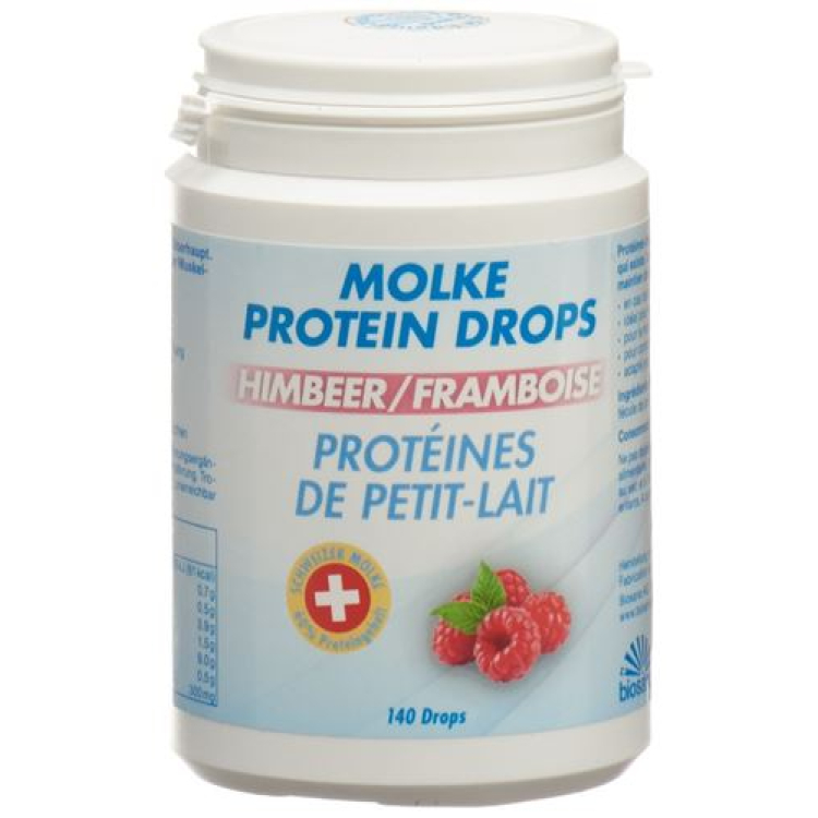 Biosana Whey Protein Drops Raspberry 140 pieces