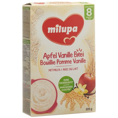 Milupa apple vanilla porridge 225 g
