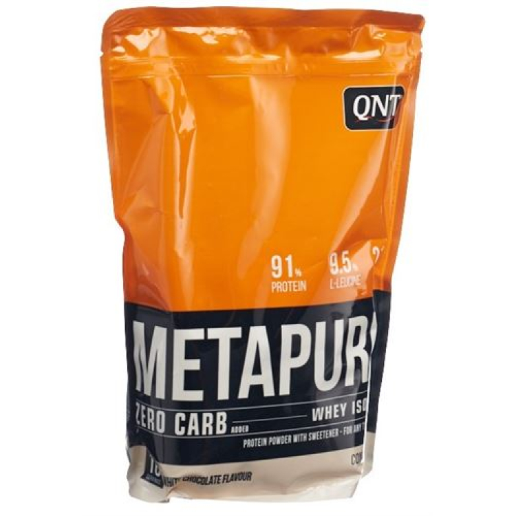 QNT Zero Carb Metapure White Chocolate 480 g