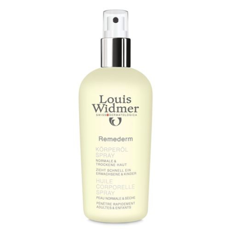 Louis Widmer Remederm Huile Corps Perfume Spray 150 ml