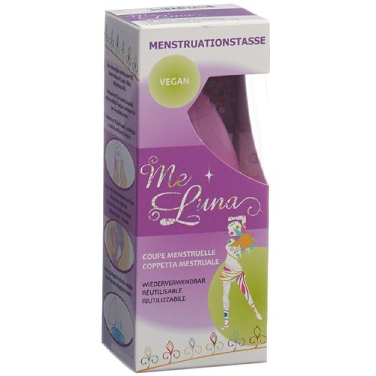 Me Luna Menstruationstasse Soft M Kugel Rosa