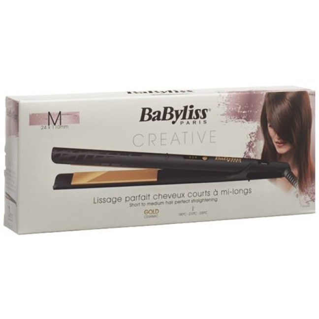 Babyliss hair straighteners Gold Ceramic 24mm