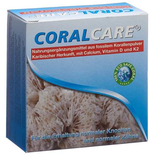 Coral Care Coral Cálcio Vitamina D3 + K2 30 Btl 2000 mg