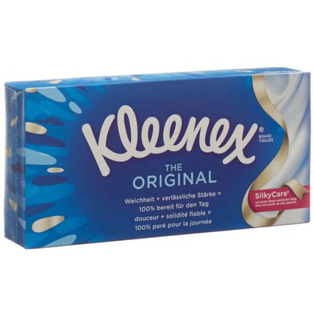 Krabička na obličejové kapesníky Kleenex ORIGINAL Single 80 ks