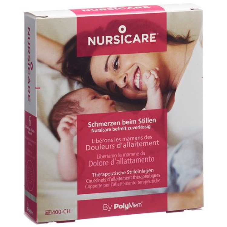 PolyMem NursiCare med Wund und Stillpad ø63mm 6 Stk