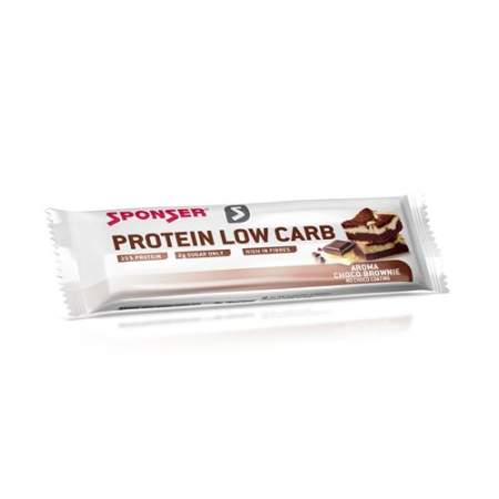 Sponser Protein Low Carb Bar Schoko Brownie 50 g