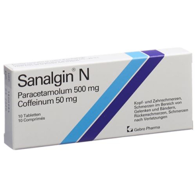 Sanalgin n tbl 10 db