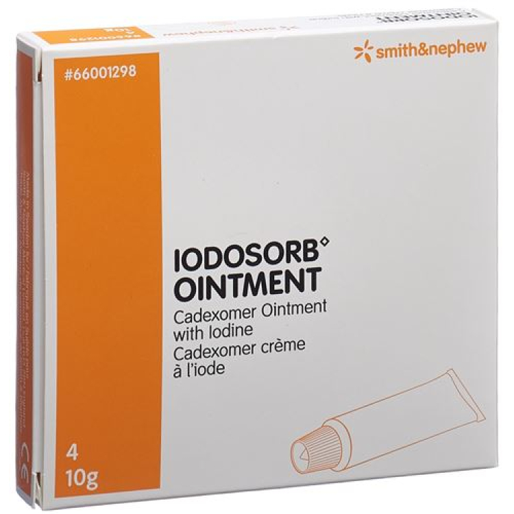 Iodosorb Salbe 4 x 10 g