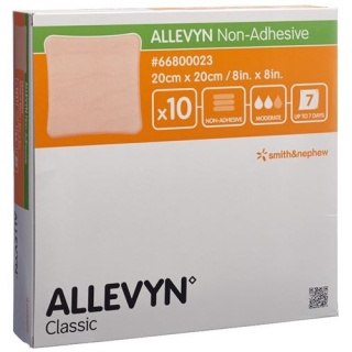 Allevyn Non-Adhesive Wound Dressing 20 x 20 cm 10 pieces