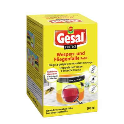 Gesal protect wasp and fly trap refill 200 ml