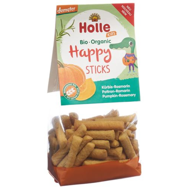 Holle Happy Sticks Biberiye Taburu Balkabağı 100 gr