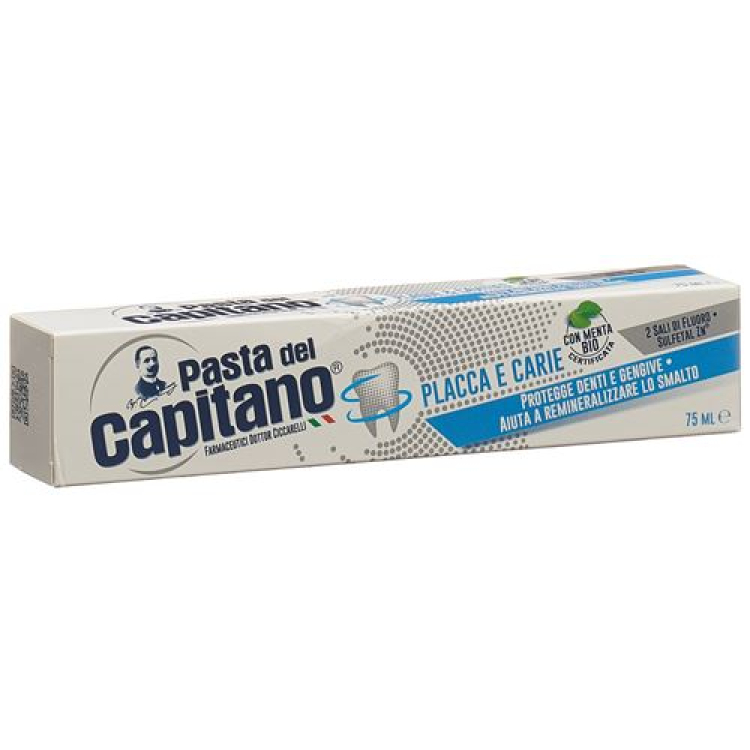 Pasta del Capitano placca e carie Tb 75 ml