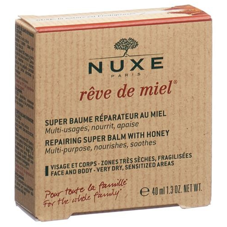 Nuxe Reve de Miel Super Baume Réparateur 40 ក្រាម។