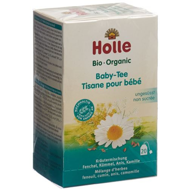 Holle Baby Økologisk Tea 20 Btl 1,5 g