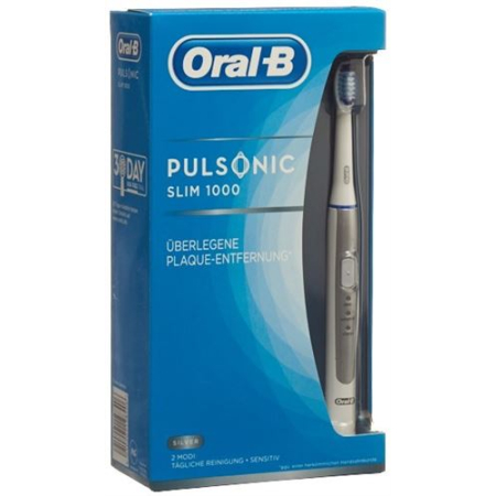 Oral-B Pulsonic Slim 1000 Sølv