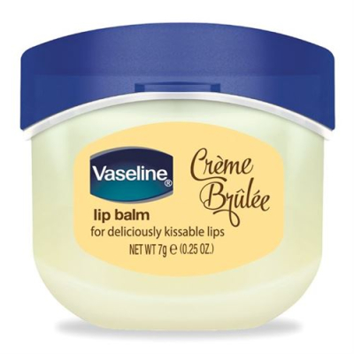 Vaseline læbepleje mini krukke creme brulee 7g