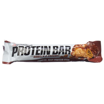 Nutramino protein bar vanil karamel və 64 q