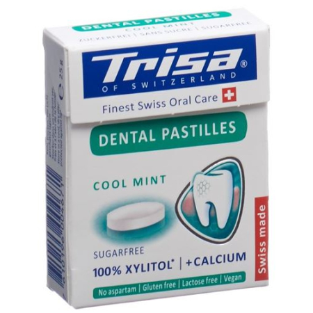 Pastilha dental Trisa Menta Fresca