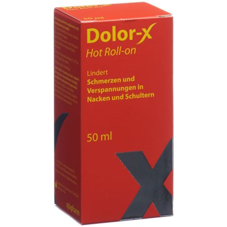 Buy Dolor-X Hot Roll-on 50 ml Online from Switzerland