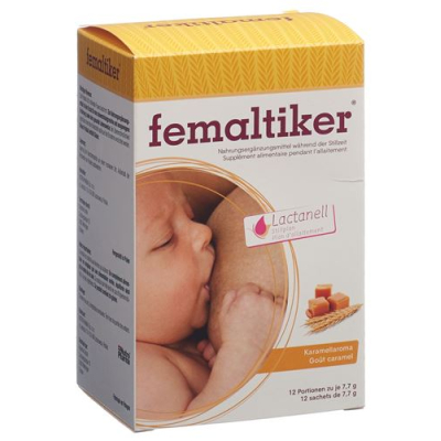 Femaltiker תוספי plv בזמן הנקה 12 bag 7.7 גרם