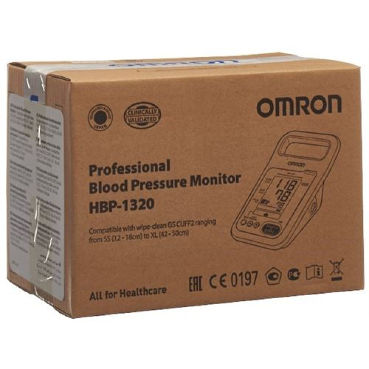 Omron blood pressure monitor upper arm HBP-1320-E