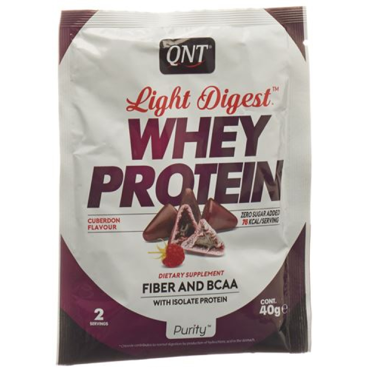 QNT Light Digest Whey protein Cuberdon Btl 40 g