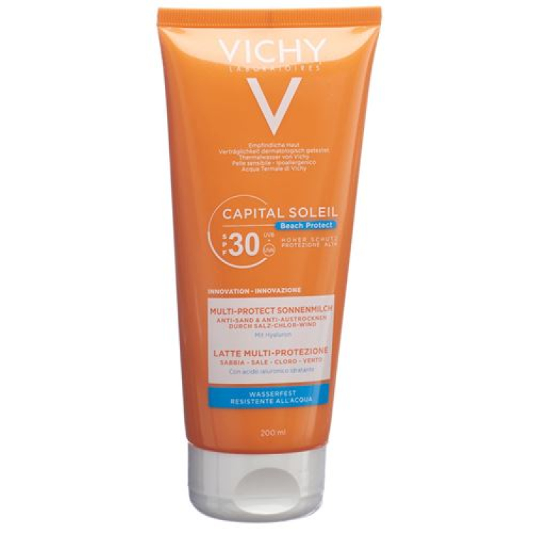 Vichy Capital Soleil көп қорғаныс лосьоны SPF 30 Tb 200 мл