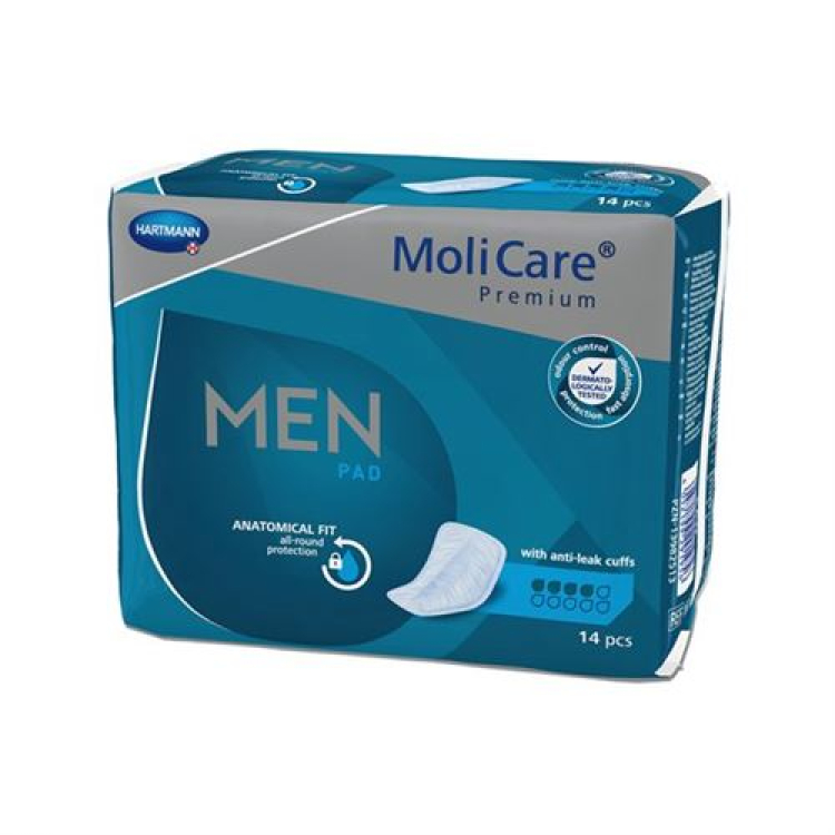 پد مردانه MoliCare 4 قطره 14 عدد