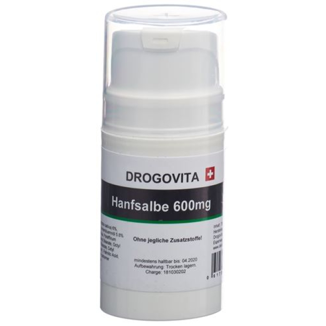Drogovita Hemp Ointment 600 mg Disp 75 ml