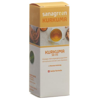 Turmeric Sanagreen Micellated Curcuma longa Extract Pip Fl 50 wt