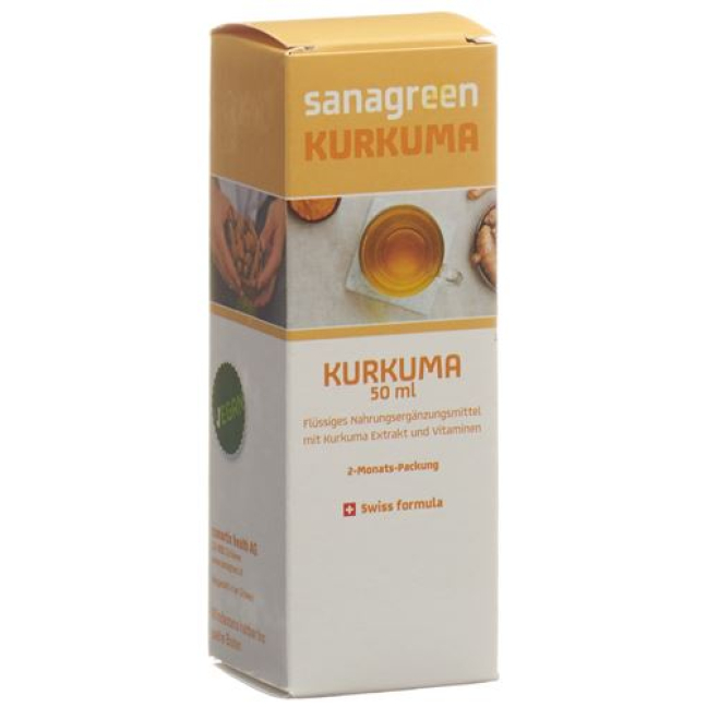 Curcuma longa extract Sanagreen mizellierter Curcuma Pip Fl 50 ml