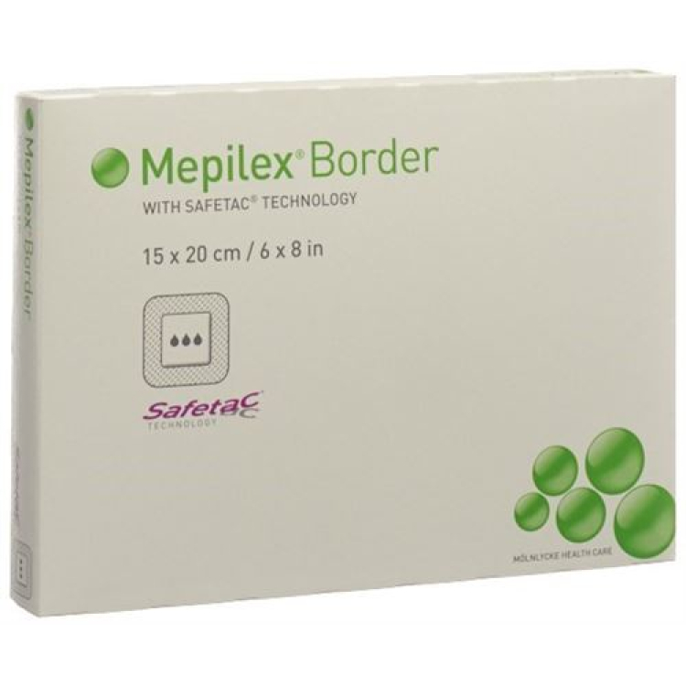 Mepilex Border köpük sarğı 15x20 sm silikon 5 ədəd