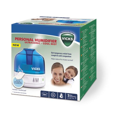 Vicks humidifier ultrasonic cool mist vul505e4