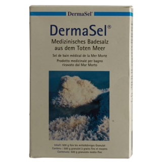 Dermasel ljekovita sol za kupanje iz Mrtvog mora 500 g