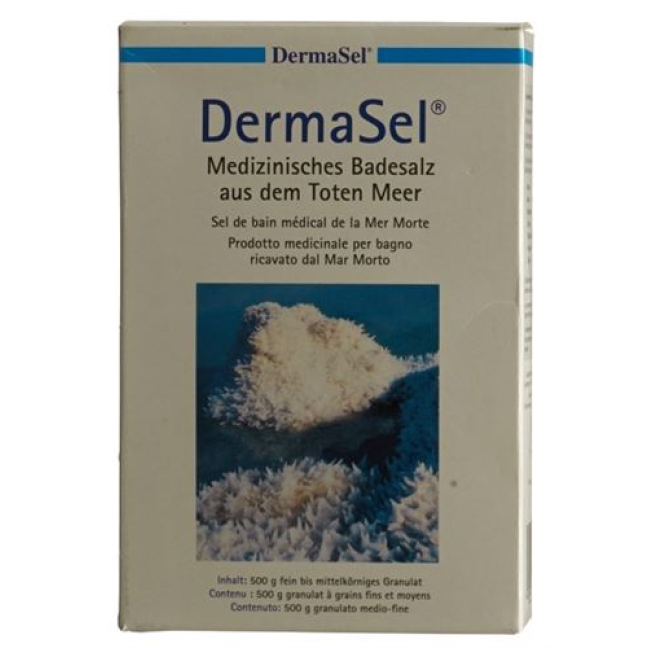 Dermasel Sels de Bain Médicinaux de la Mer Morte 500 g