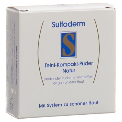 Sulfoderm s complexion compact powder can 10 g