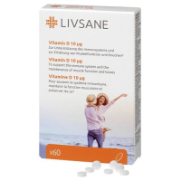 Livsane Vitamin D 10 mcg Ds 60 pcs