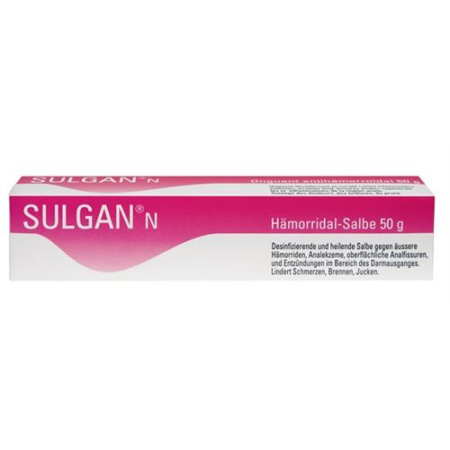Sulgan-N - Hemorrhoid Relief Products
