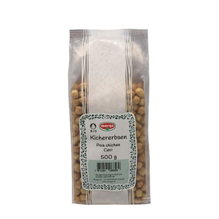 Morga Chickpeas Organic Bud сөмкесі 500 г