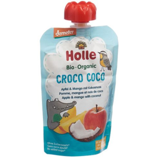 Holle Croco Coco - Pouchy pomme mangue noix de coco 100g
