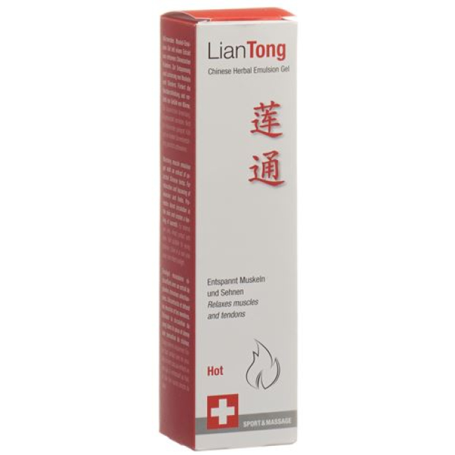Liantong Chinese Herbal emulsion gel Hot Disp 75 ml