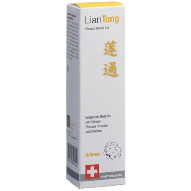 Liantong Chinese Herbal gel Intense Disp 75 ml