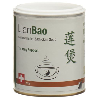 Lianbao kinesisk urte- og kyllingesuppe yin yang support 200 g